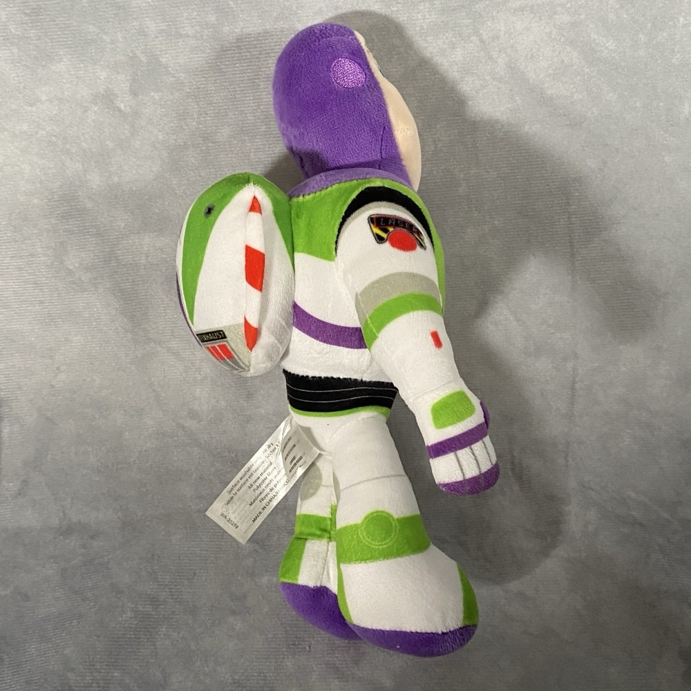 Toy Story Buzz Lightyear Plush 10" Disney Pixar Stuffed Doll Figure Space Ranger - Picture 3 of 6